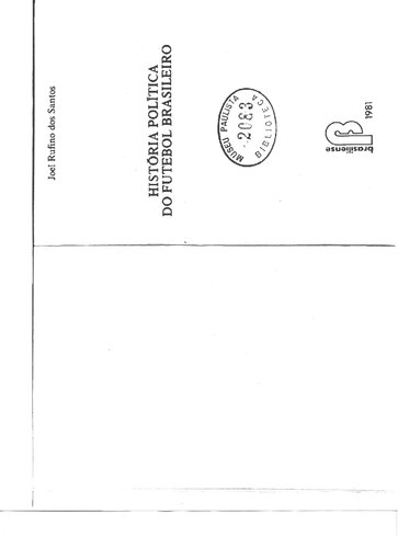 História política do futebol brasileiro