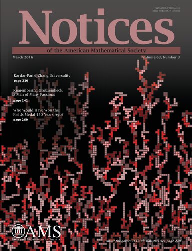 Notices of the American Mathematical Society