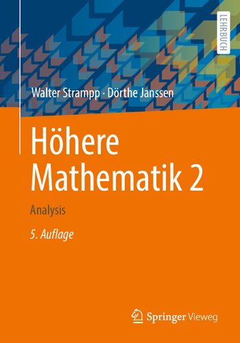 Höhere Mathematik 2: Analysis