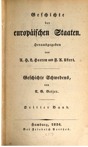 Geschichte Schwedens