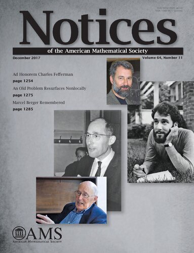 Notices of the American Mathematical Society