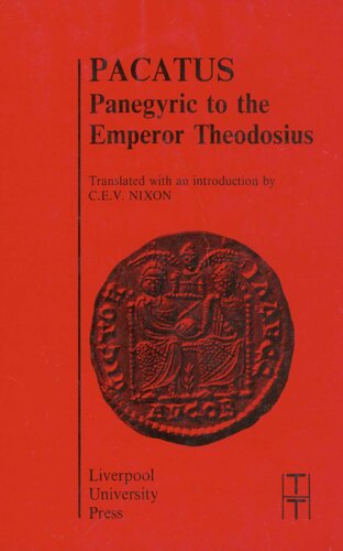 Panegyric to the Emperor Theodosius