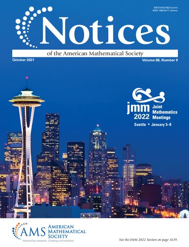Volume 68, Number 9, October 2021  Notices of the American Mathematical Society