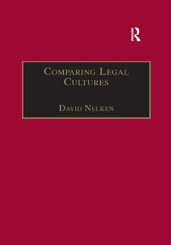 Comparing Legal Cultures