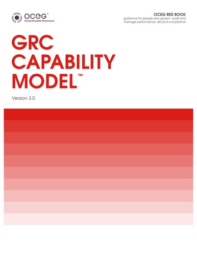 GRC Capability Model 3.0 (Red Book)
