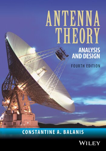 Antenna theory : analysis and design