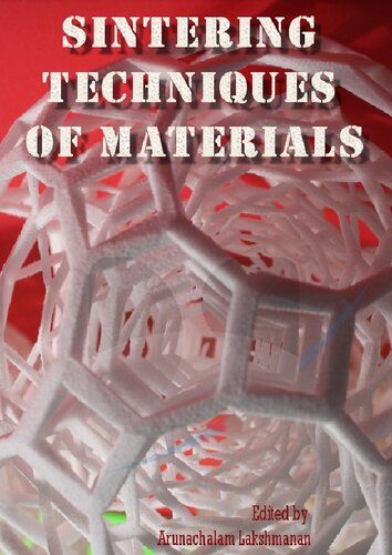 Sintering Techniques of Materials