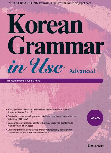 Korean grammar in use. Advanced