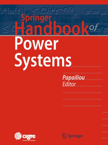 Springer Handbook of Power Systems (Springer Handbooks)