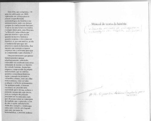 Manual de Teoria da História