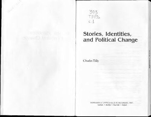 Stories, Identities, and Political Change