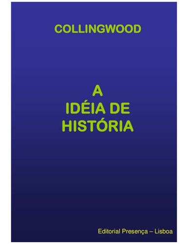 A ideia de história