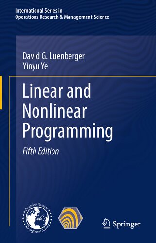 Linear and nonlinear programming