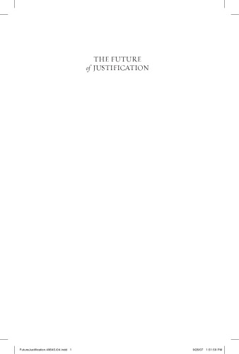 The Future of Justification: A Response to N. T. Wright