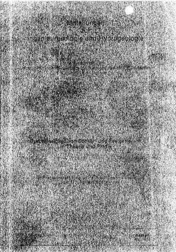 Durchlässigkeit und Porosität von Lockergesteinen in Oberbayern