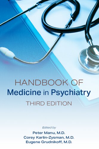 Handbook of medicine in psychiatry