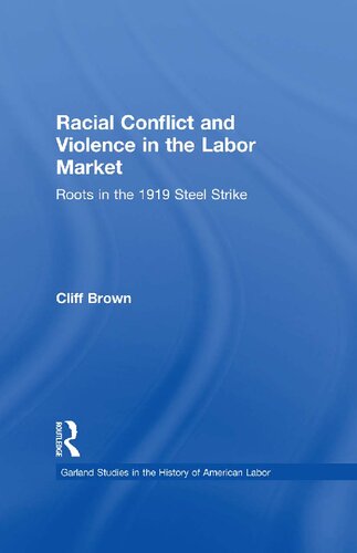 Racial Conflicts and Violence in the Labor Market: Roots in the 1919 Steel Strike
