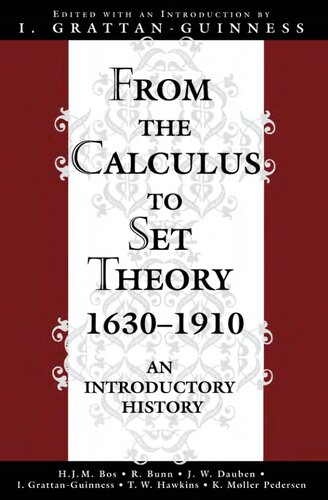 From the Calculus to Set Theory 1630—1910