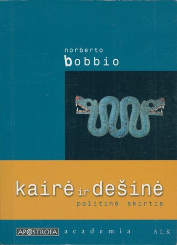 Kairė ir dešinė : politinė skirtis