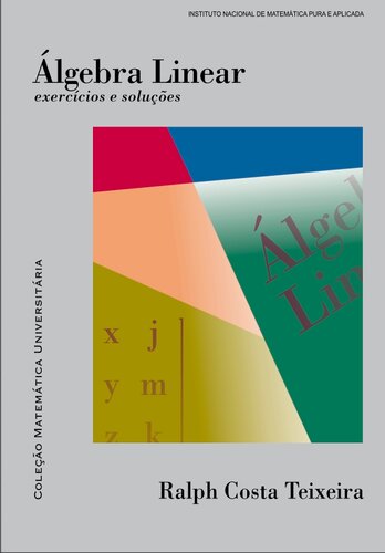 Álgebra linear - Exercícios e Aplicações