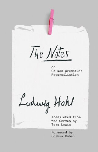 The Notes: or On Non-premature Reconciliation