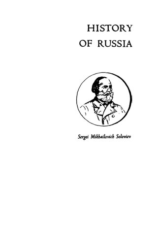History of Russia, Volume 17: Michael Romanov, The Last Years, 1634-1645