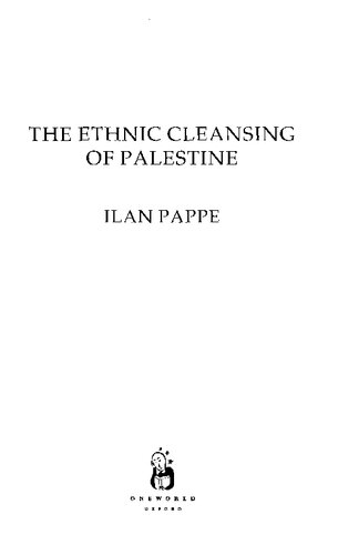THE ETHNIC CLEANSING OF PALESTINE