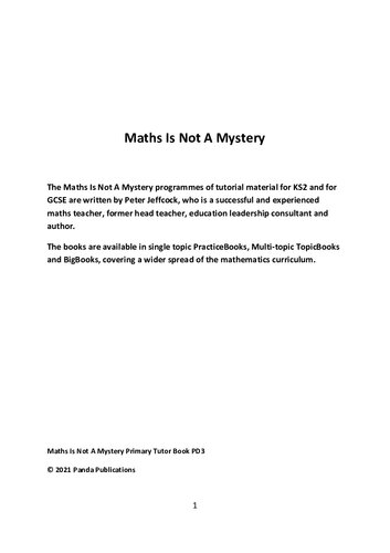 KS2 Statistics: The Full Course: Representing and Interpreting Data, Graphs and Averages (Maths Is Not A Mystery)