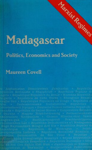 Madagascar : politics, economics, and society