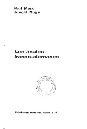 Los anales franco-alemanes