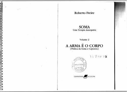 Soma uma terapia anarquista