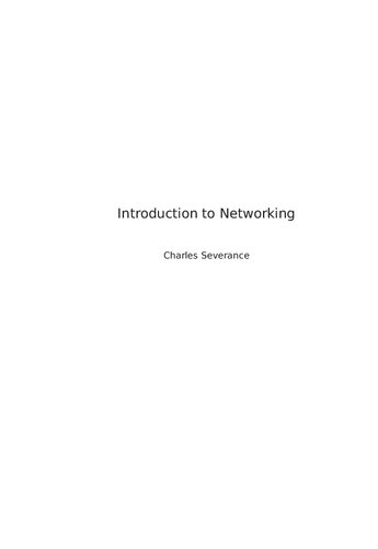Introduction to Networking: How the Internet Works