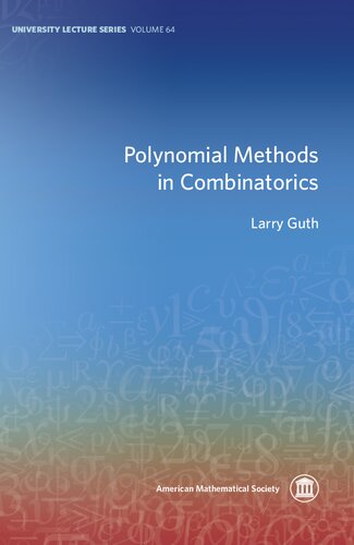 Polynomial Methods in Combinatorics