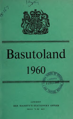 Basutoland for the year 1960.