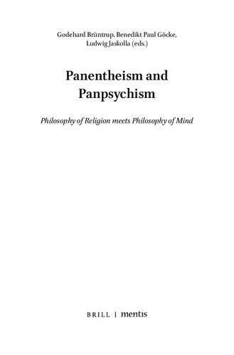 Panentheism and panpsychism: philosophy of religion meets philosophy of mind