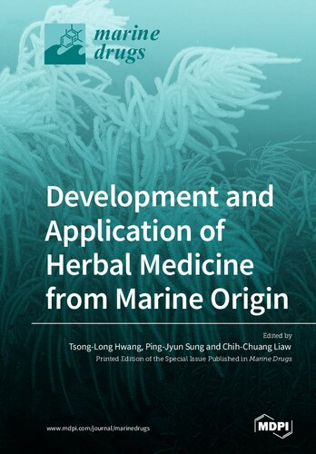 Development and Application of Herbal Medicine from Marine Origin.