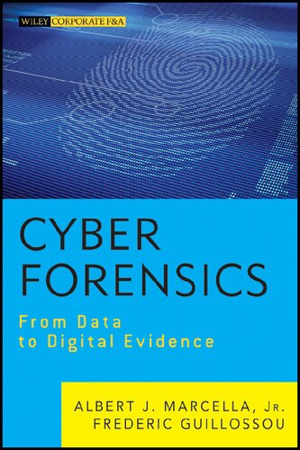 Cyber Forensics: From Data to Digital Evidence