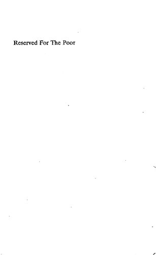 Reserved for the Poor: Means Test in British Social Policy (Aspects of Social Policy S.)