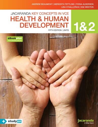 Key concepts in VCE Health & human development. Units 1 & 2