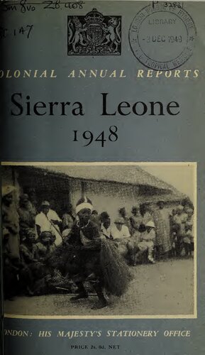 Sierra Leone 1948.