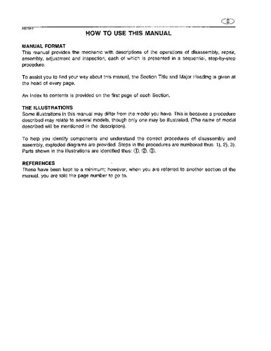 Yamaha Waverunner VXR 650-700 1991 1992 1993 1994 1995 Service Manual