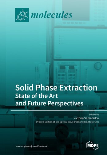 Solid Phase Extraction: State of the Art and Future Perspectives