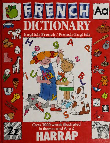 French Dictionary: 1000 French Words Illustrated