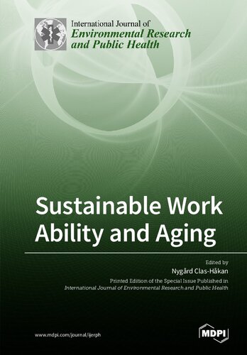Sustainable Work Ability and Aging