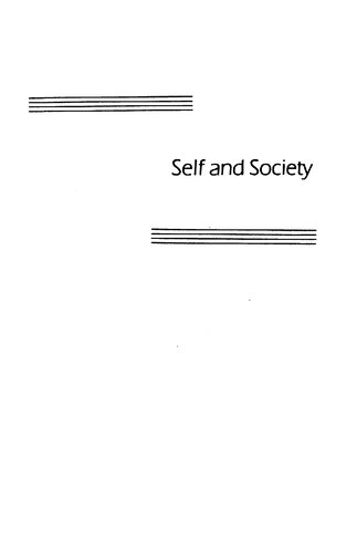 Self and Society: A Study in Gandhian Thought