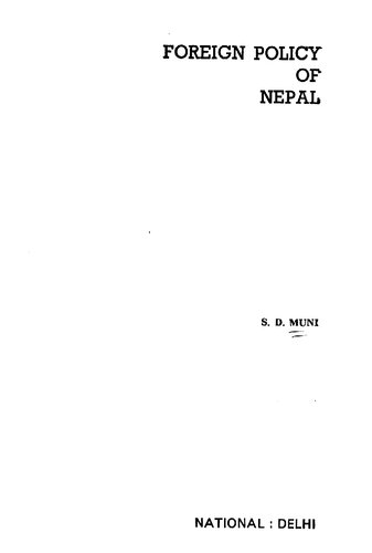 Foreign Policy of Nepal