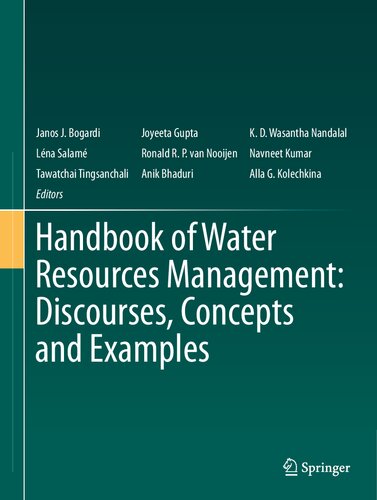 Handbook of Water Resources Management: Discourses, Concepts and Examples