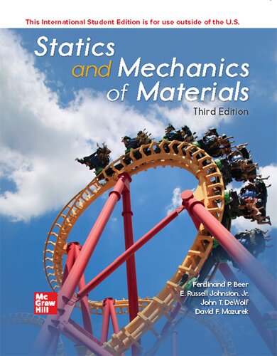 ISE Statics and Mechanics of Materials (ISE HED MECHANICAL ENGINEERING)
