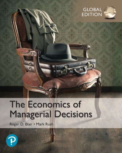 The Economics of Managerial Decisions, Global Edition