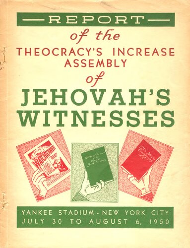 Theocracy's Increase Assembly of Jehovah's Witnesses